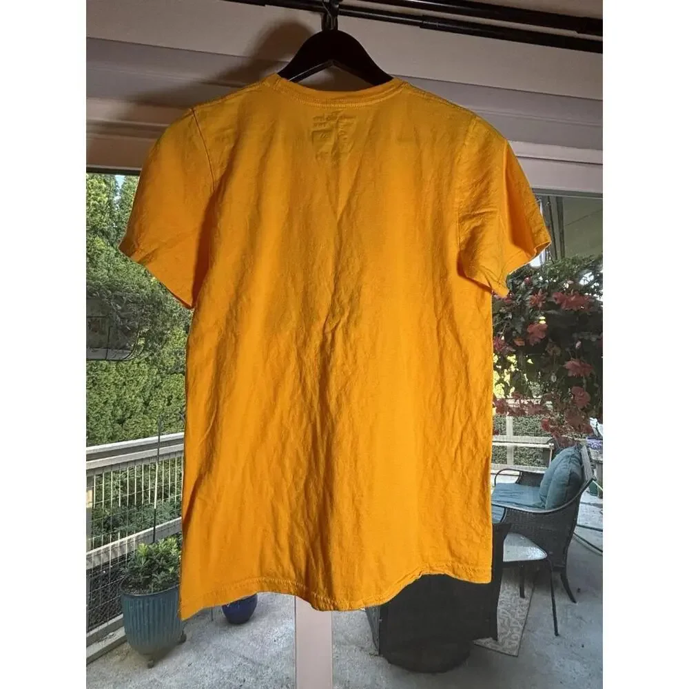 Adidas NBA Los Angeles Lakers Go-To Tee T-Shirt Gold Size S